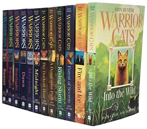 warriors cats books and there number of pages